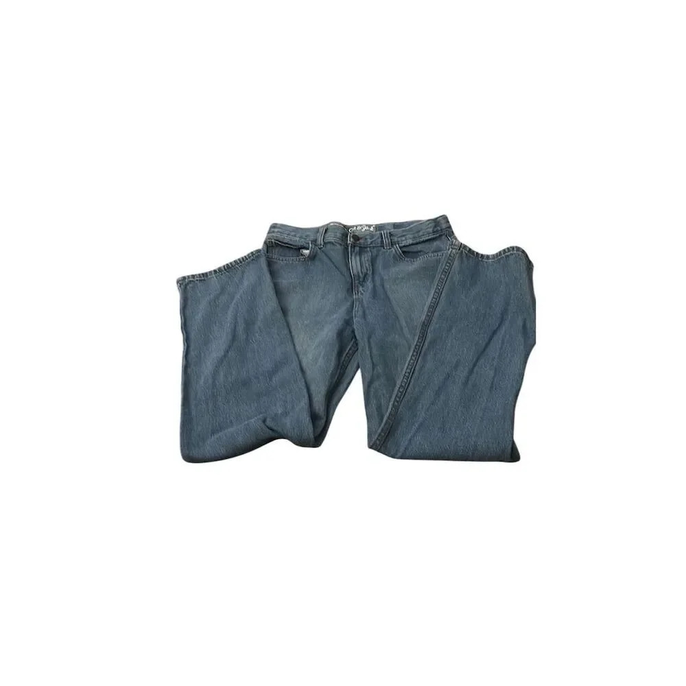 Cat & Jack boys Relaxed Straight Jeans Blue Size 16 Versatile Stylish
#034